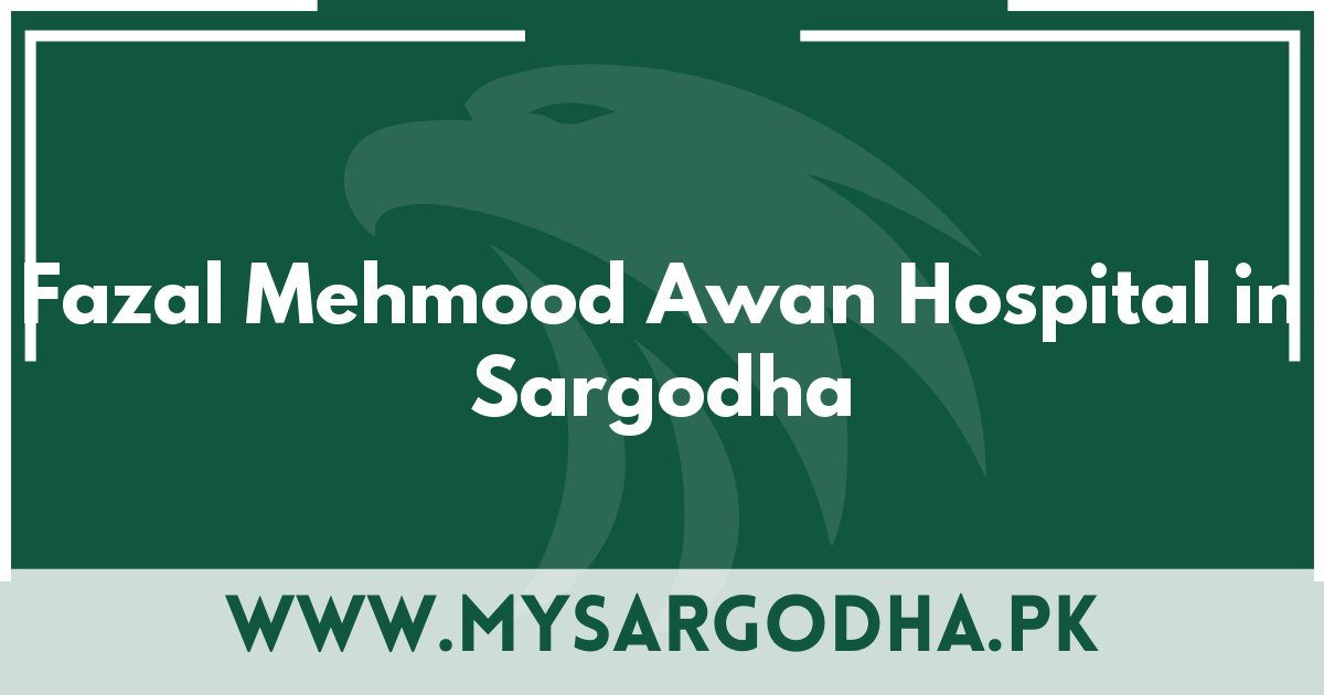 Fazal Mehmood Awan Hospital in Sargodha