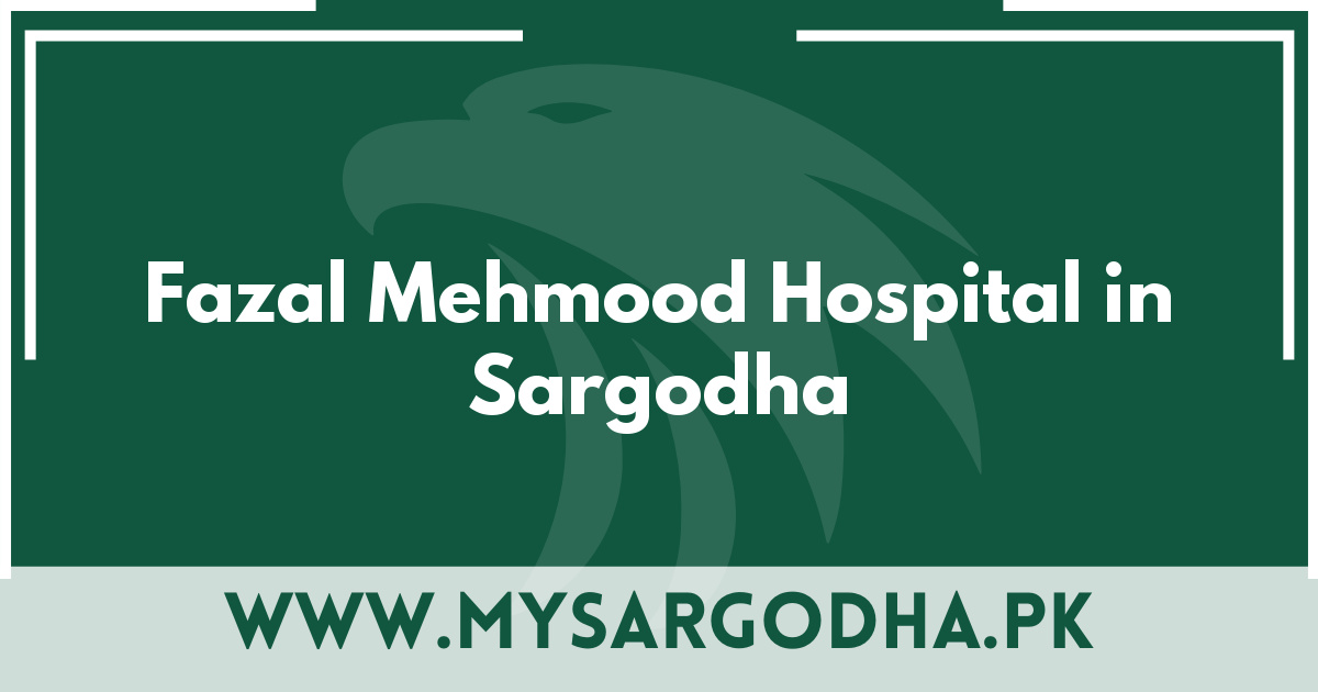 Fazal Mehmood Hospital in Sargodha