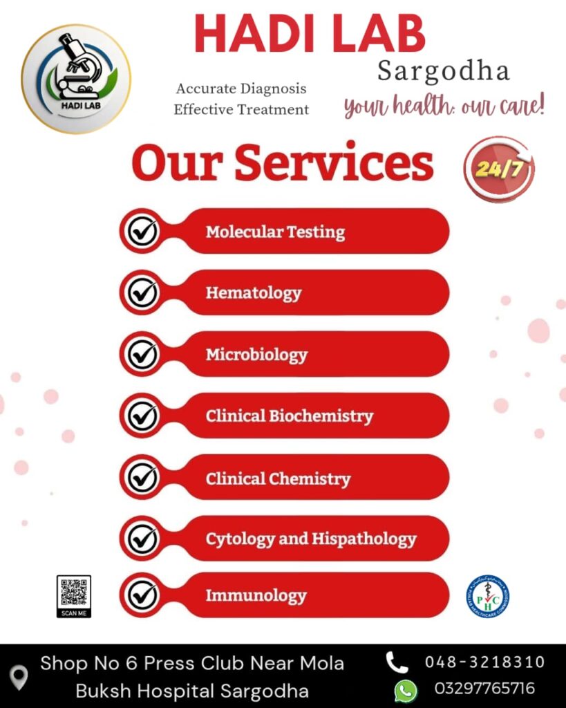 Hadi Lab Sargodha